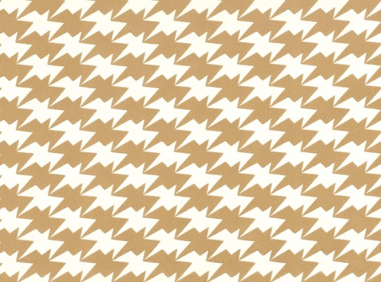 Tapeta Kirkby Design x Eley Kishimoto Zig Zag Birds WK810/09 Gold