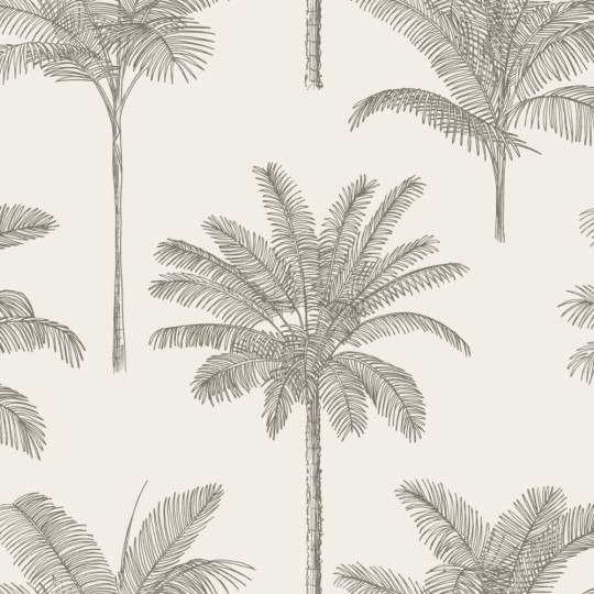 Esta 139163 Paradise - beżowa tapeta w palmy