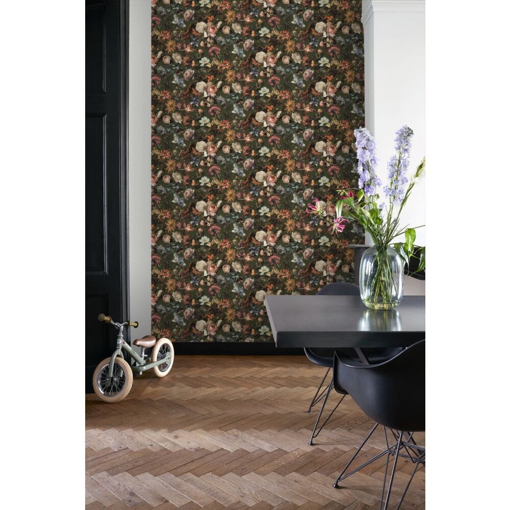 Esta 139170 Paradise - tapeta w kwiaty i motyle