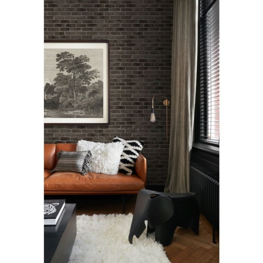 Esta 139167 Paradise - tapeta imitująca brązową cegłę