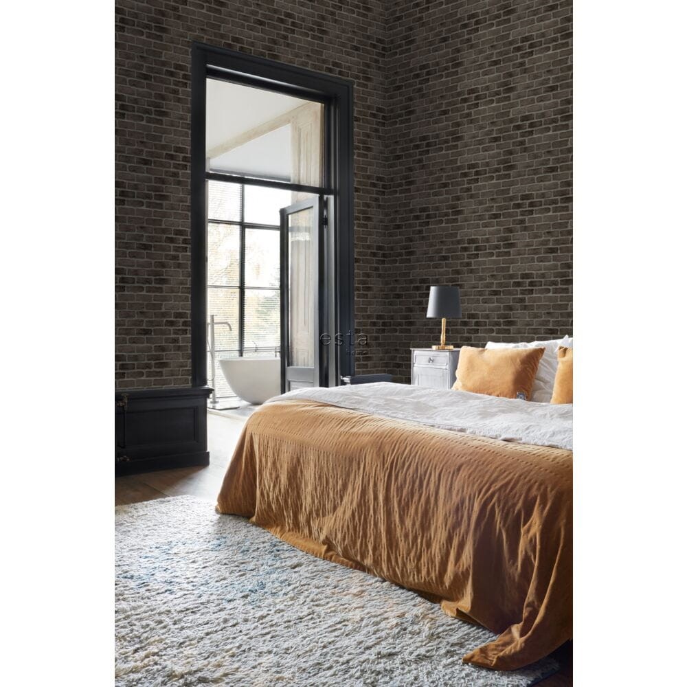 Esta 139167 Paradise - tapeta imitująca brązową cegłę