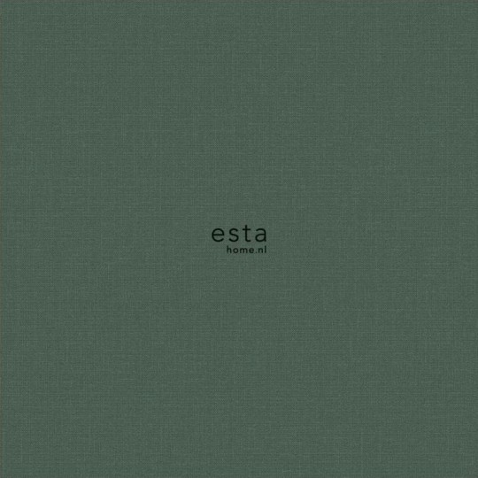 Esta 148748 Paradise - zielona tapeta imitująca len