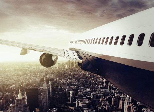 Rebel Walls R10471 Panorama Aircraft - mural samolot