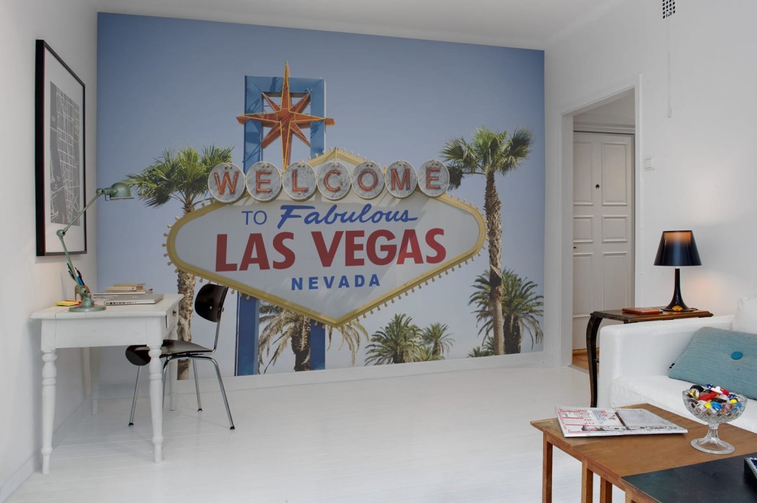 Rebel Walls R12341 Panorama Las Vegas - mural z Las Vegas