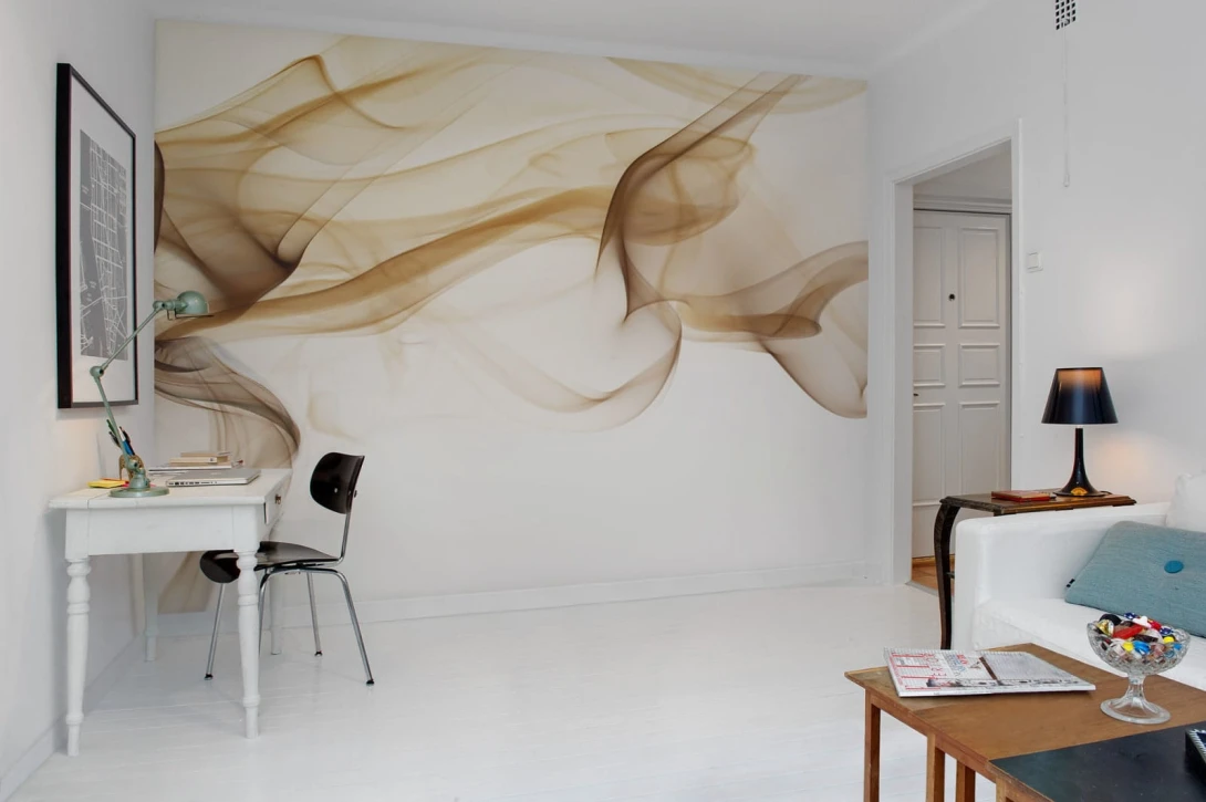 Rebel Walls R11891 Panorama Smoke - mural artystyczny