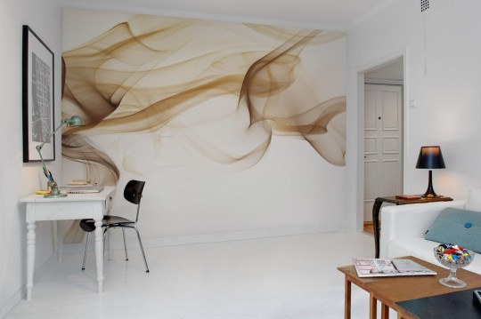 Rebel Walls R11891 Panorama Smoke - mural artystyczny