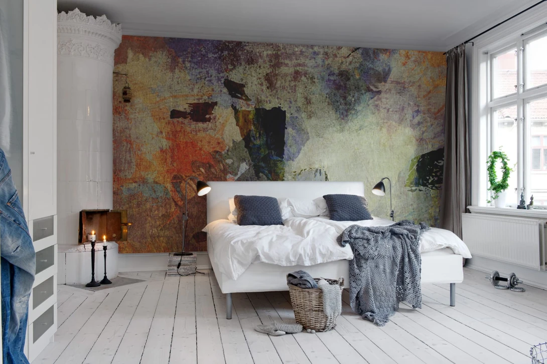 Rebel Walls R11171 Panorama Dusky Pigment - mural rdza