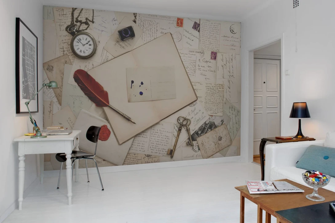 Rebel Walls R11251 Hobby NOSTALGIA - mural litery