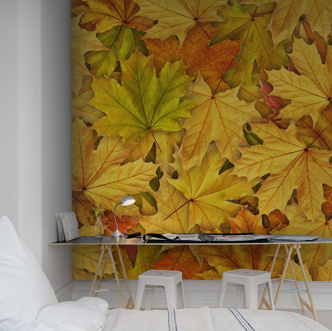 Rebel Walls R11931 Floral AUTUMN LEAVES - mural liście