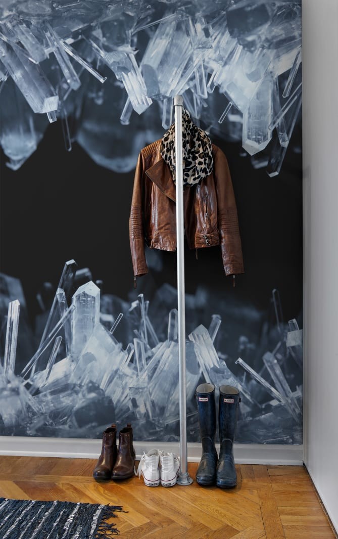 Rebel Walls R11971 Panorama Ice - mural kryształy lodu