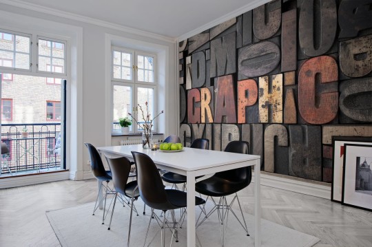 Rebel Walls R10501 Typography GRAPHIC - mural litery