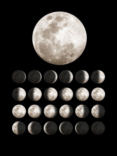 Rebel Walls R11141 Panorama Moon - mural w księżyc