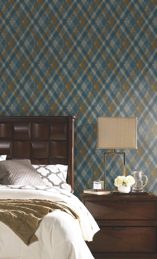 Tapeta York Tailored HO3355 Diamond Plaid