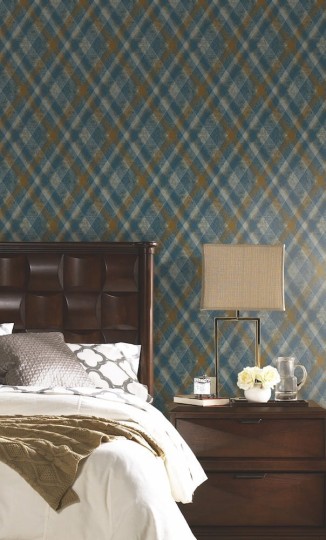 Tapeta York Tailored HO3355 Diamond Plaid