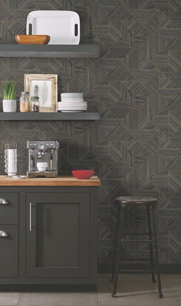 Tapeta York Tailored HO3372 Wood Geometric