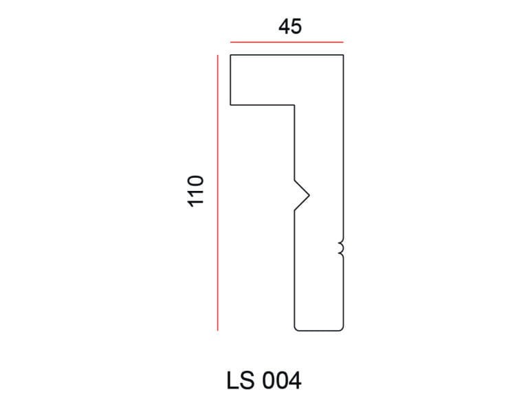 Listwa karniszowa Exterior LS004