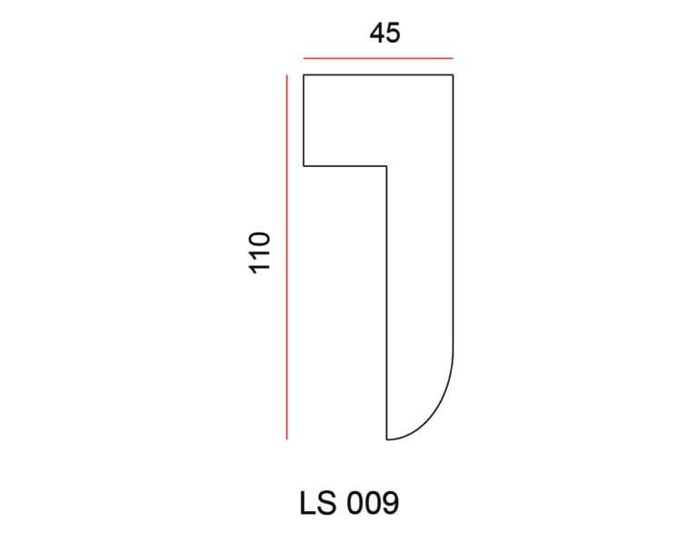 Listwa karniszowa Exterior LS009