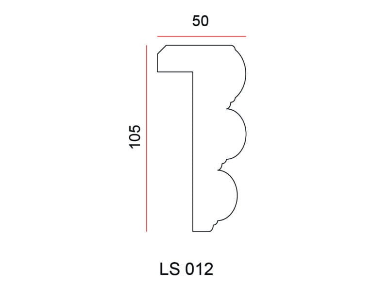 Listwa karniszowa Exterior LS012