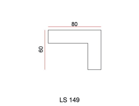 Listwa maskująca Exterior LS149