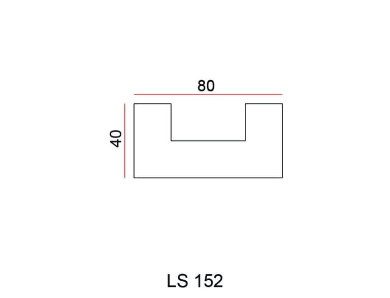 Listwa maskująca Exterior LS152