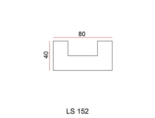 Listwa maskująca Exterior LS152