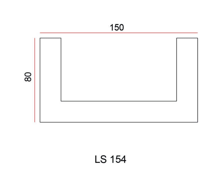 Listwa maskująca Exterior LS154