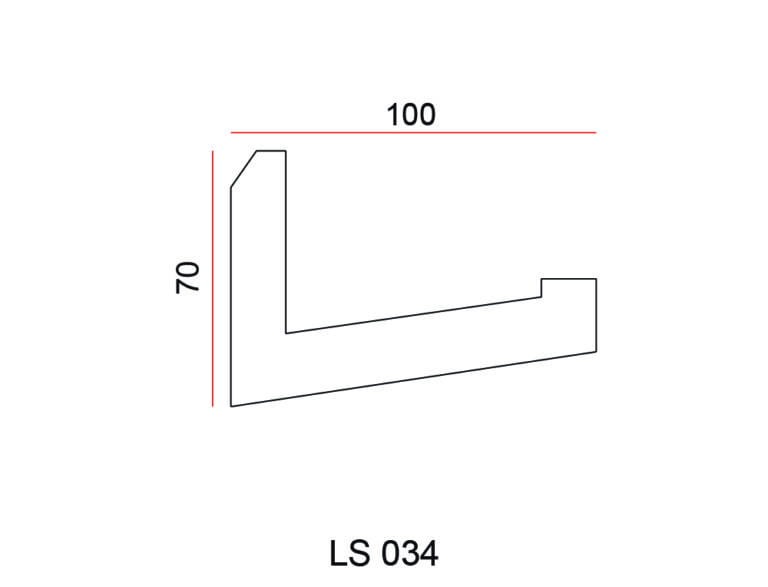Listwa oświetleniowa Exterior LS034