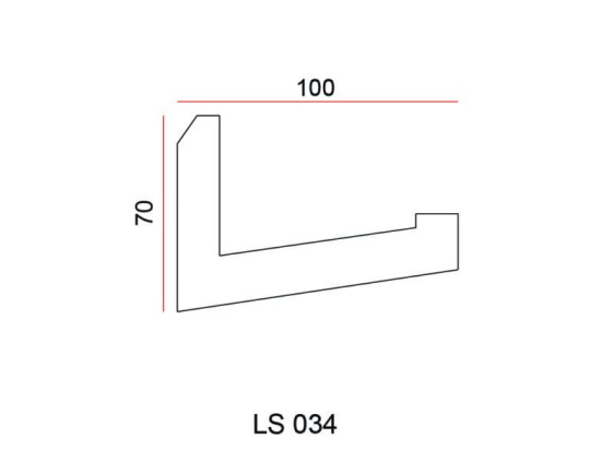 Listwa oświetleniowa Exterior LS034