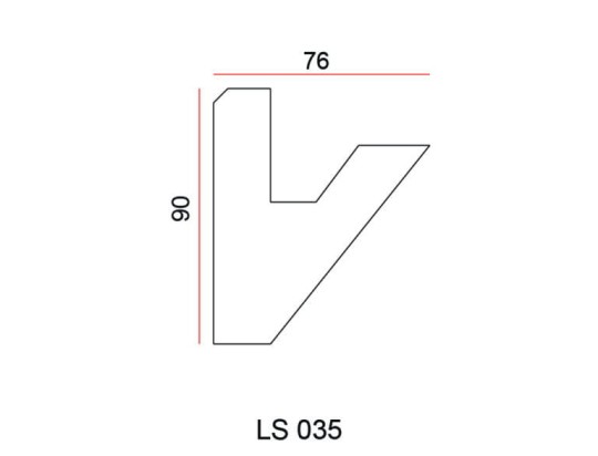 Listwa oświetleniowa Exterior LS035