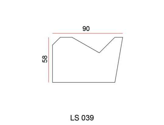 Listwa oświetleniowa Exterior LS039