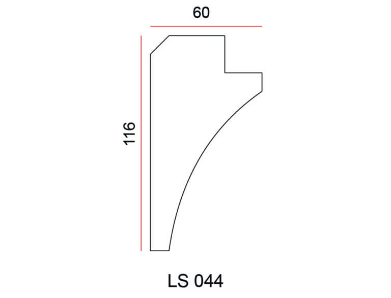 Listwa oświetleniowa Exterior LS044