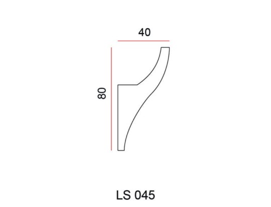 Listwa oświetleniowa Exterior LS045