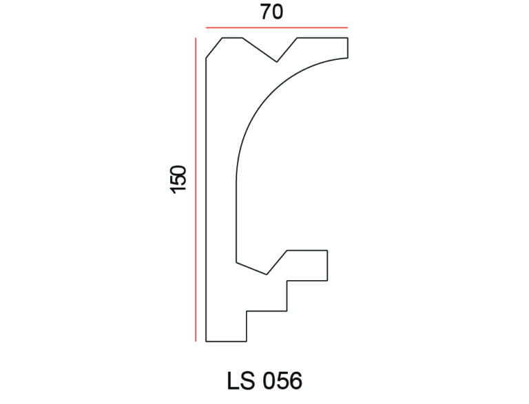 Listwa oświetleniowa Exterior LS056