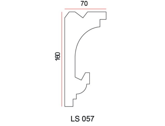 Listwa oświetleniowa Exterior LS057