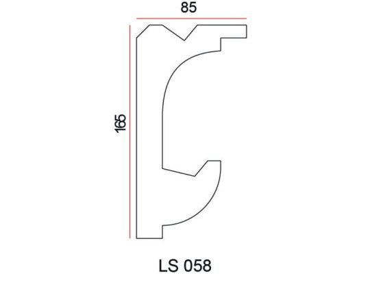 Listwa oświetleniowa Exterior LS058