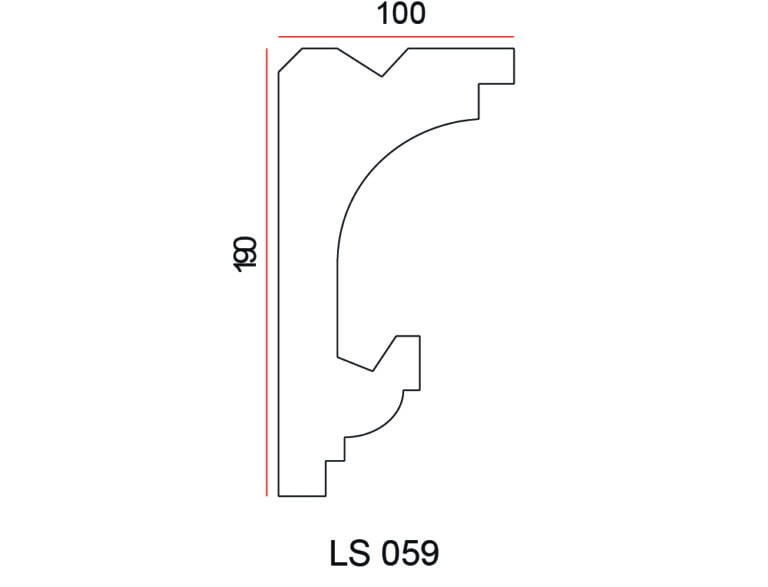 Listwa oświetleniowa Exterior LS059