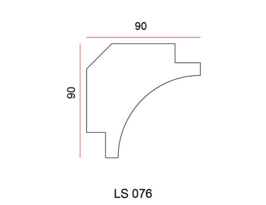 Listwa oświetleniowa Exterior LS076