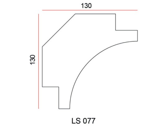 Listwa oświetleniowa Exterior LS077