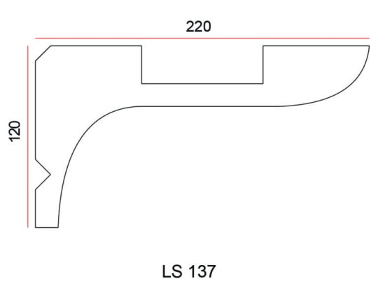 Listwa oświetleniowa Exterior LS137