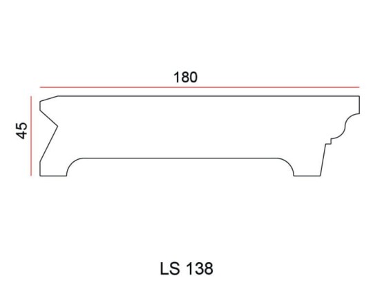 Listwa oświetleniowa Exterior LS138