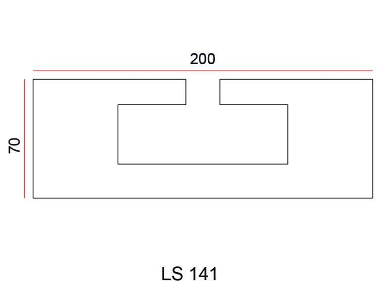 Listwa oświetleniowa Exterior LS141