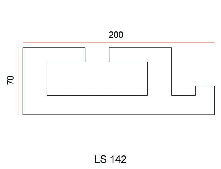 Listwa oświetleniowa Exterior LS142