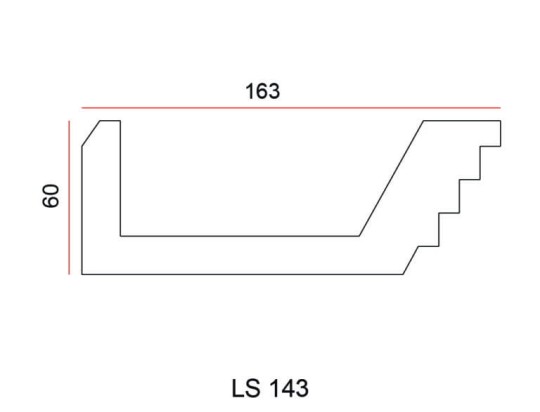 Listwa oświetleniowa Exterior LS143
