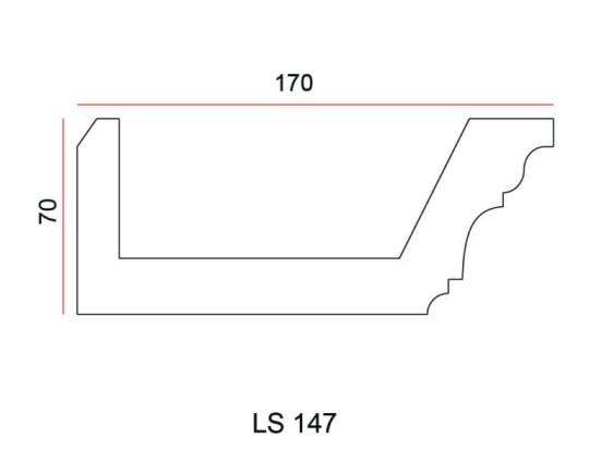 Listwa oświetleniowa Exterior LS147