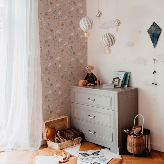 Dekornik DEKO.TAP.250 Simple Scandinavian Spring Meadow - tapeta w wiosenną łąkę