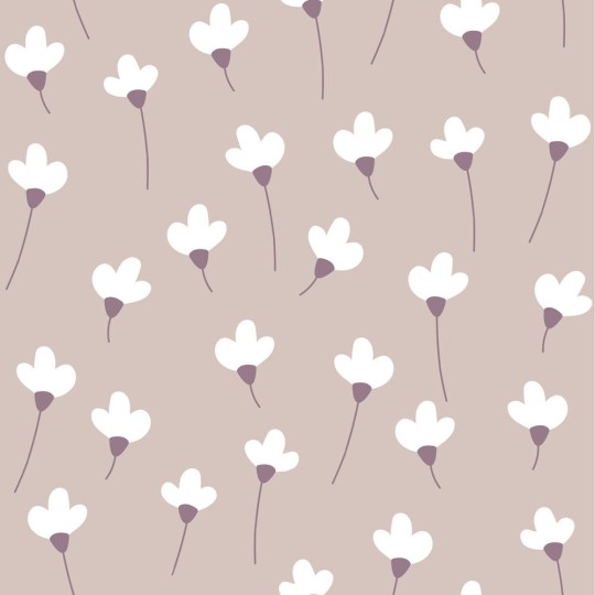 Dekornik DEKO.TAP.253 Simple Daisies on Powder Pink - tapeta w stokrotki