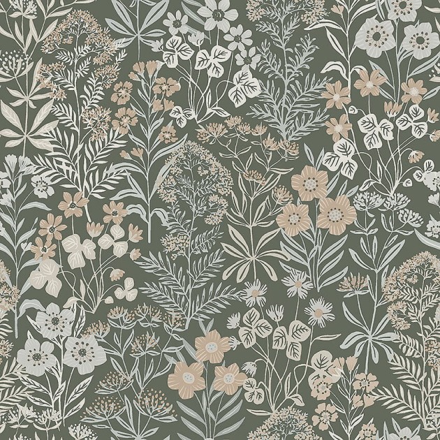 Boras Tapeter 3969 Essens Ang - tapeta w łąkę kwiatów