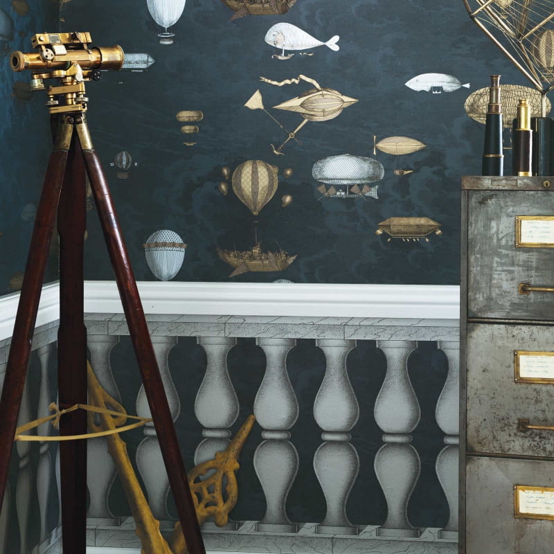 Tapeta Cole & Son - Fornasetti II - Balaustra 97/3009