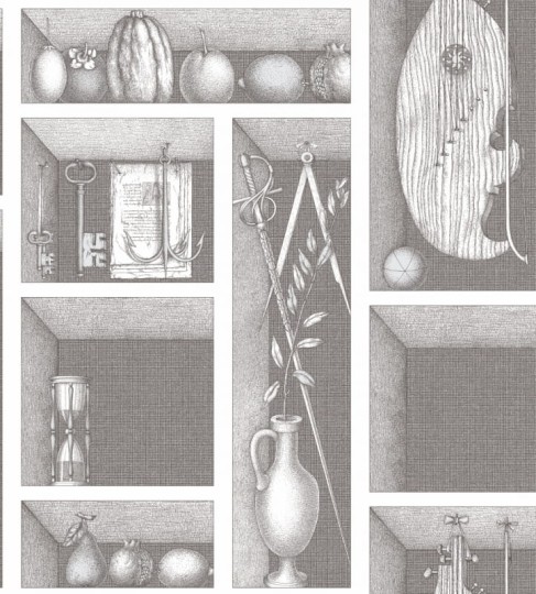 Tapeta Cole & Son - Fornasetti II - Nicchie 97/11033