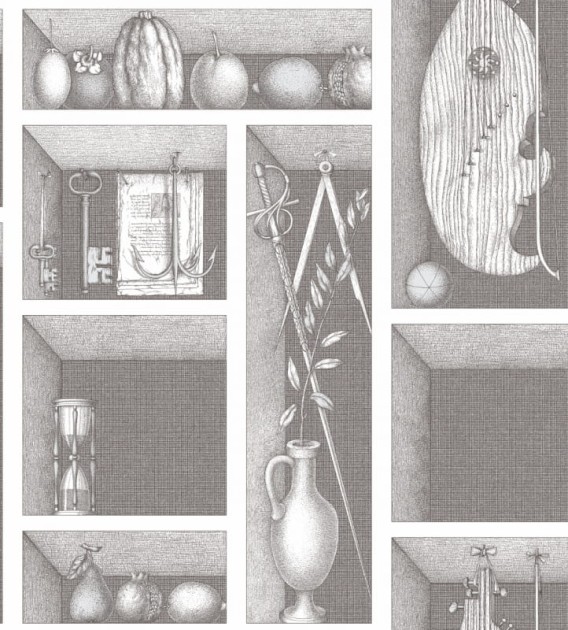 Tapeta Cole & Son - Fornasetti II - Nicchie 97/11033